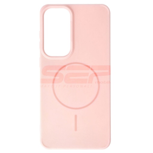 Husa Soft Silicone Magsafe Samsung Galaxy S25 Pink
