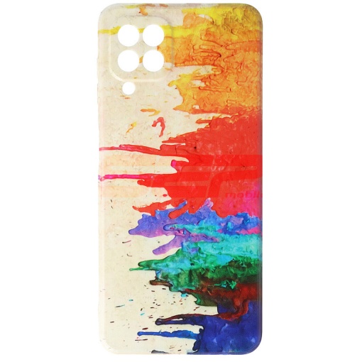 Husa TPU 6D Print Samsung Galaxy A22 4G Aquarelle