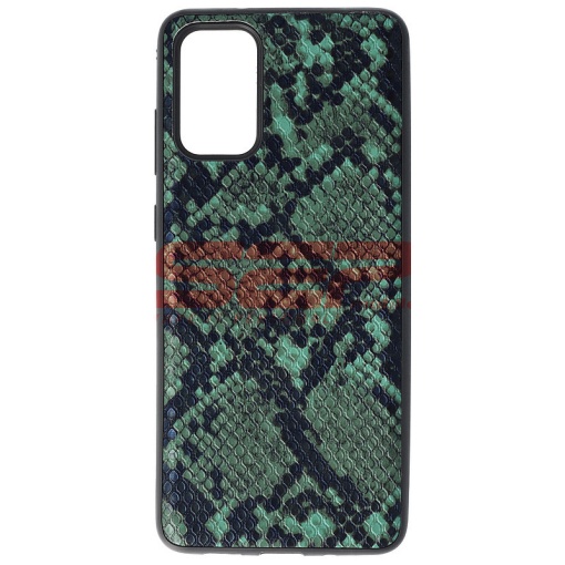 Husa TPU Leather Snake Samsung Galaxy S20 Plus Green