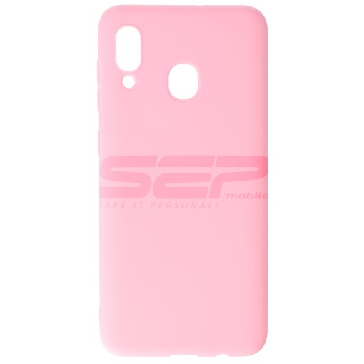 Husa TPU Matte Samsung Galaxy A20 Pink