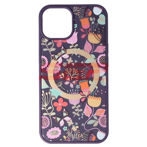 Husa TPU+PC 3D Blossom Magsafe Apple iPhone 13 Design 04