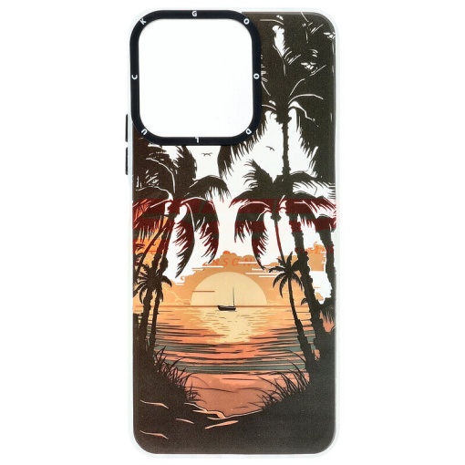Husa TPU+PC Creative Case Honor 200 smart Palm