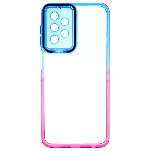 Husa TPU+PC Gradient Frame Samsung Galaxy A23 5G Blue-Pink