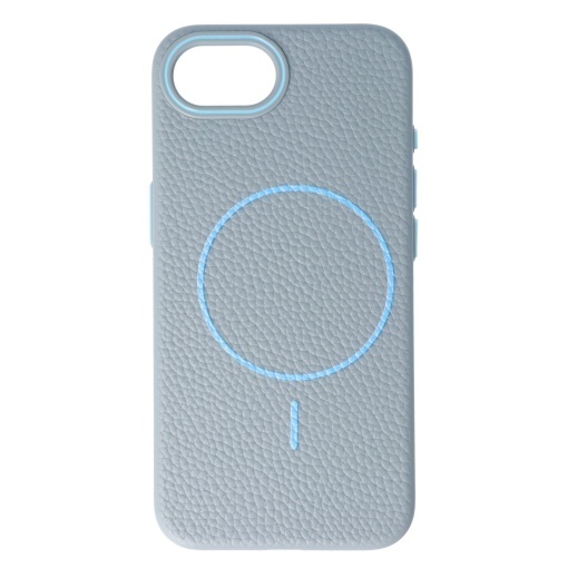 Toc Luxury Leather Magsafe Apple iPhone 16e Sky Blue
