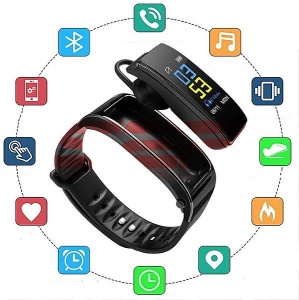 2 in 1 Smart Watch si casca Bluetooth - Img 2