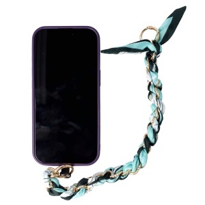 Accesoriu tip bratara cu lantisor pentru husa telefon mobil Design 02 - Img 2