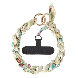 Accesoriu tip bratara cu lantisor pentru husa telefon mobil Design 13
