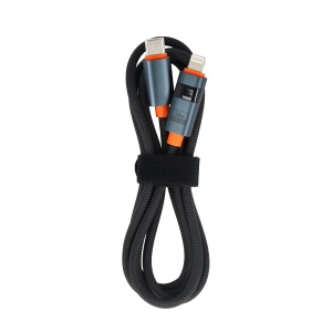 Cablu date Digital Display Type-C - Lightning 36W Fast Charge TRANYOO CL-6 - Img 3