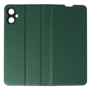 Husa FlipCover Leather Samsung Galaxy A06 5G Dark Green