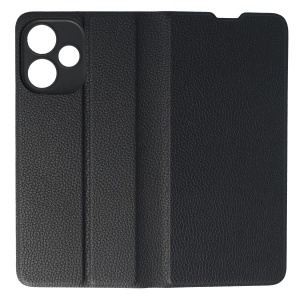 Husa FlipCover Leather Xiaomi Redmi 12 5G Black