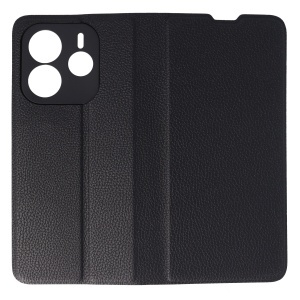 Husa FlipCover Leather Xiaomi Redmi Note 14 5G Black