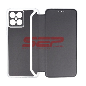 Husa FlipCover Piano Honor X8 Black - Img 1