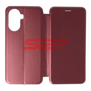 Husa FlipCover Round Huawei nova Y70 / Y70 Plus Wine