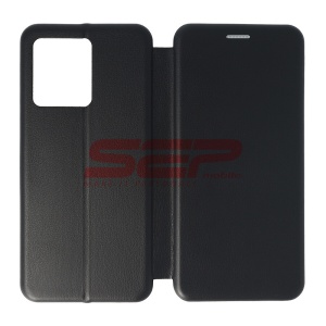 Husa FlipCover Round Motorola Edge 40 Neo Black