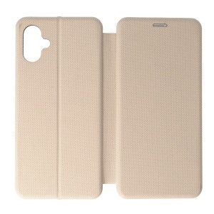 Husa FlipCover Round Pixel Samsung Galaxy A06 Ivory