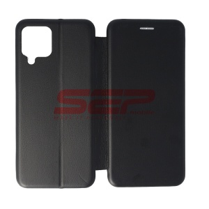 Husa FlipCover Round Samsung Galaxy A22 4G Black - Img 1