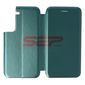 Husa FlipCover Round Samsung Galaxy S22 Sea Green
