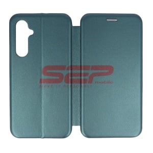 Husa FlipCover Round Samsung Galaxy S23 FE Sea Green