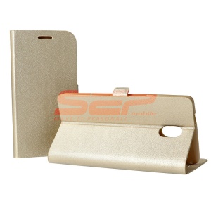 Husa FlipCover Stand Magnet Nokia 5 GOLD
