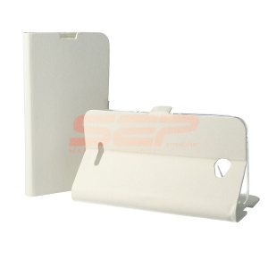 Husa FlipCover Stand Magnet Sony Xperia X ALB