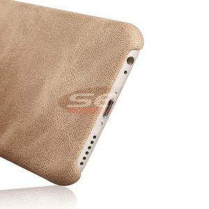 Husa Leather Vintage Tatoo Apple iPhone 5G / 5S / SE GOLD - Img 4