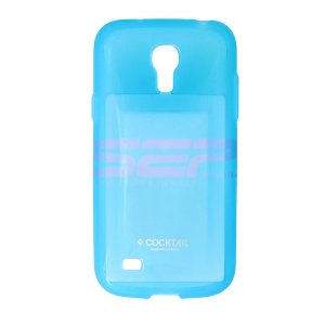 Husa silicon Cocktail Samsung I9190 Galaxy S4 mini ALBASTRU