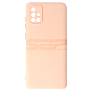 Husa silicon High Copy Samsung Galaxy A71 Pink Sand