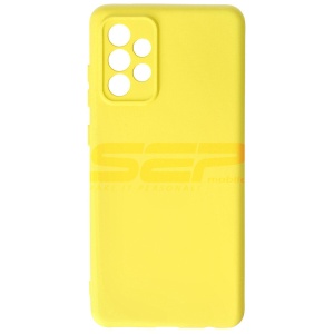 Husa silicon High Copy Samsung Galaxy A72 Yellow