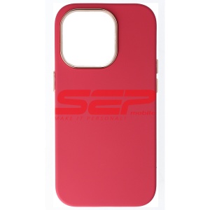 Husa silicon Liquid Cover Apple iPhone 14 Pro Raspberry - Img 1