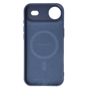Husa Soft Silicone Magsafe Apple iPhone 17 Pro Max Blue - Img 2