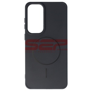 Husa Soft Silicone Magsafe Samsung Galaxy S25 Plus Black - Img 1