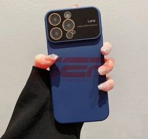Husa TPU Camera Lens Apple iPhone 15 Pro Max Blue - Img 2