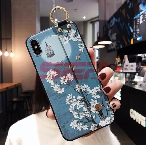 Husa TPU Crossbody Design Huawei P smart 2021 Flowers - Img 2