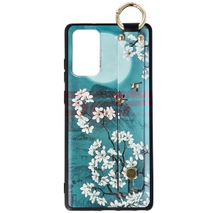 Husa TPU Crossbody Design Samsung Galaxy Note 20 Flowers - Img 1
