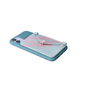 Husa TPU Crossbody Wallet Apple iPhone 11 Pro Max BLUE - Img 3