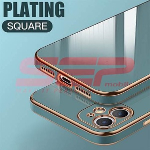 Husa TPU & Glass Luxury Apple iPhone XR Midnight Green - Img 2