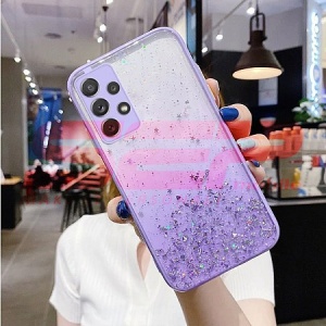 Husa TPU Gradient Glitter Huawei Nova 8i Lavender - Img 2