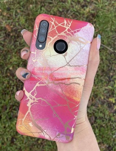 Husa TPU IMD Matte Gold Samsung Galaxy Note 20 Design 05 - Img 2