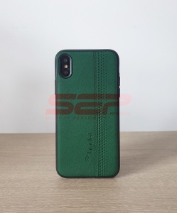 Husa TPU Leather bodhi. Apple iPhone XS Dark Green - Img 3