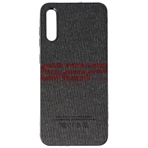Husa TPU Leather Denim Samsung Galaxy A70 Black - Img 1