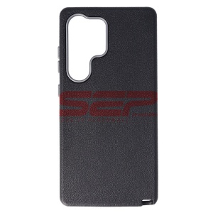 Husa TPU Leather Samsung Galaxy S25 Ultra Black - Img 1