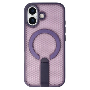 Husa TPU+PC 3D Grid Apple iPhone 17 Air Purple - Img 2