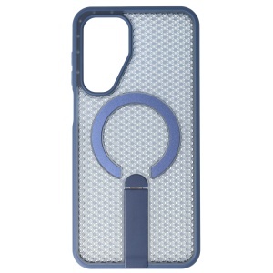 Husa TPU+PC 3D Grid Samsung Galaxy A17 5G Blue