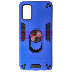 Husa TPU+PC Armor Ring Case Samsung Galaxy A41 Electric Blue - Img 1