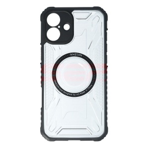Husa TPU+PC Geometric Apple iPhone 16 Plus Black - Img 2