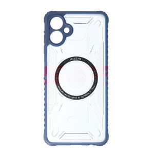 Husa TPU+PC Geometric Samsung Galaxy A06 Blue - Img 2