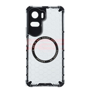 Husa TPU+PC Honeycomb Magsafe Honor 90 Lite Clear - Img 1
