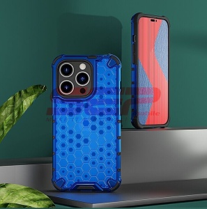 Husa TPU+PC Honeycomb Samsung Galaxy A15 4G Blue - Img 2
