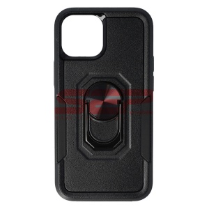 Husa TPU+PC Shockproof Ring Case Apple iPhone 13 mini Black