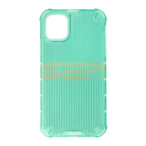 Husa TPU+PC Stripes Apple iPhone 11 Green - Img 3